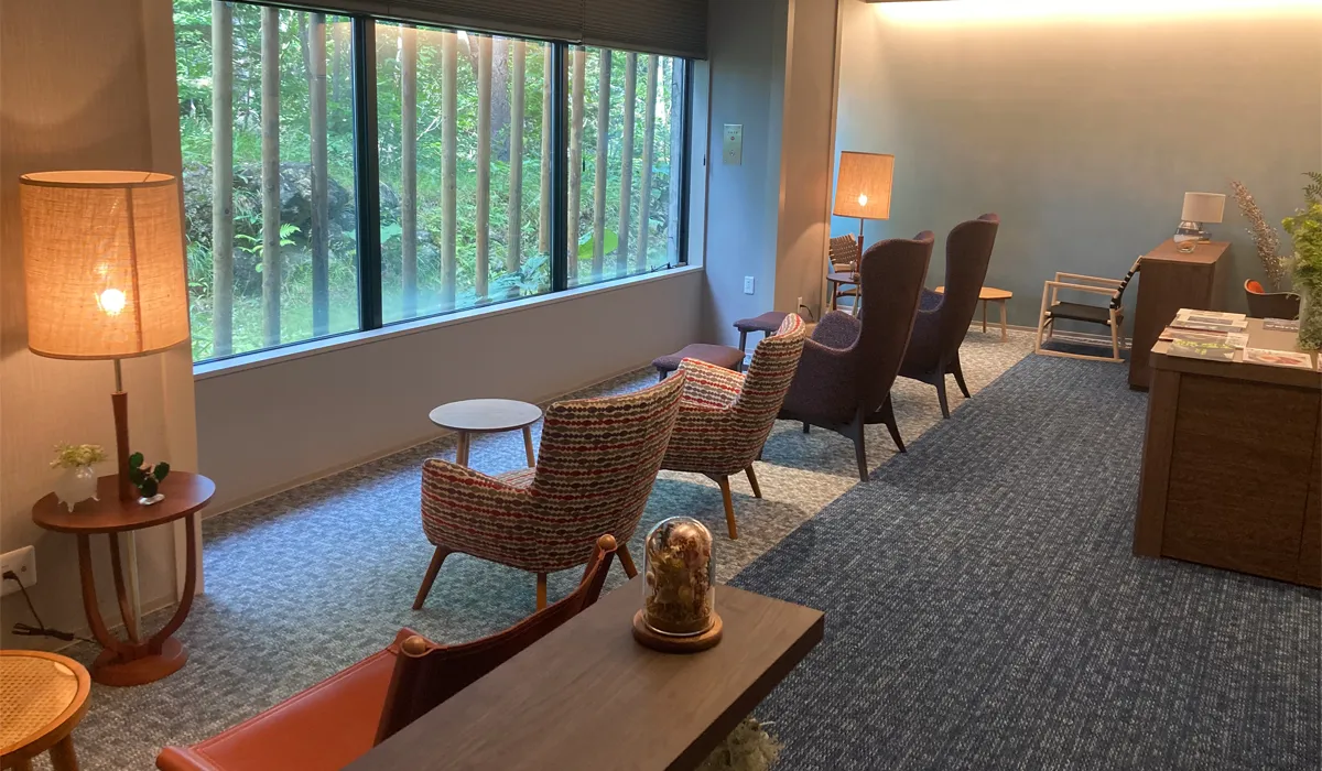 キャニオンビュースイート専用ラウンジ「美の雫」