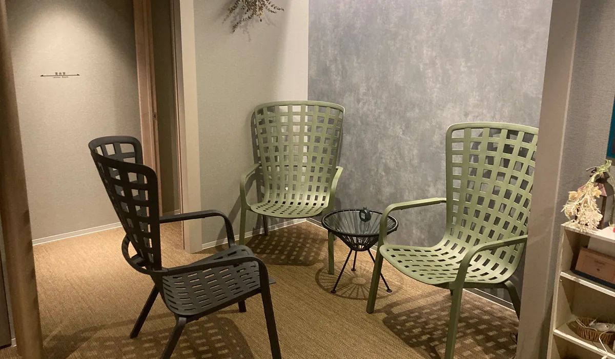 キャニオンビュースイート専用ラウンジ「美の雫」