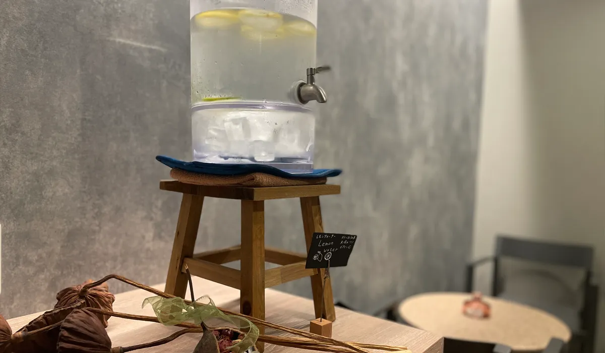 キャニオンビュースイート専用ラウンジ「美の雫」